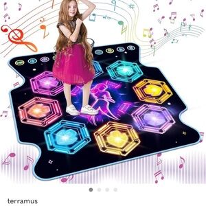 Children Toy Interactive Dance Mat for Kids - Terramus- Brand New